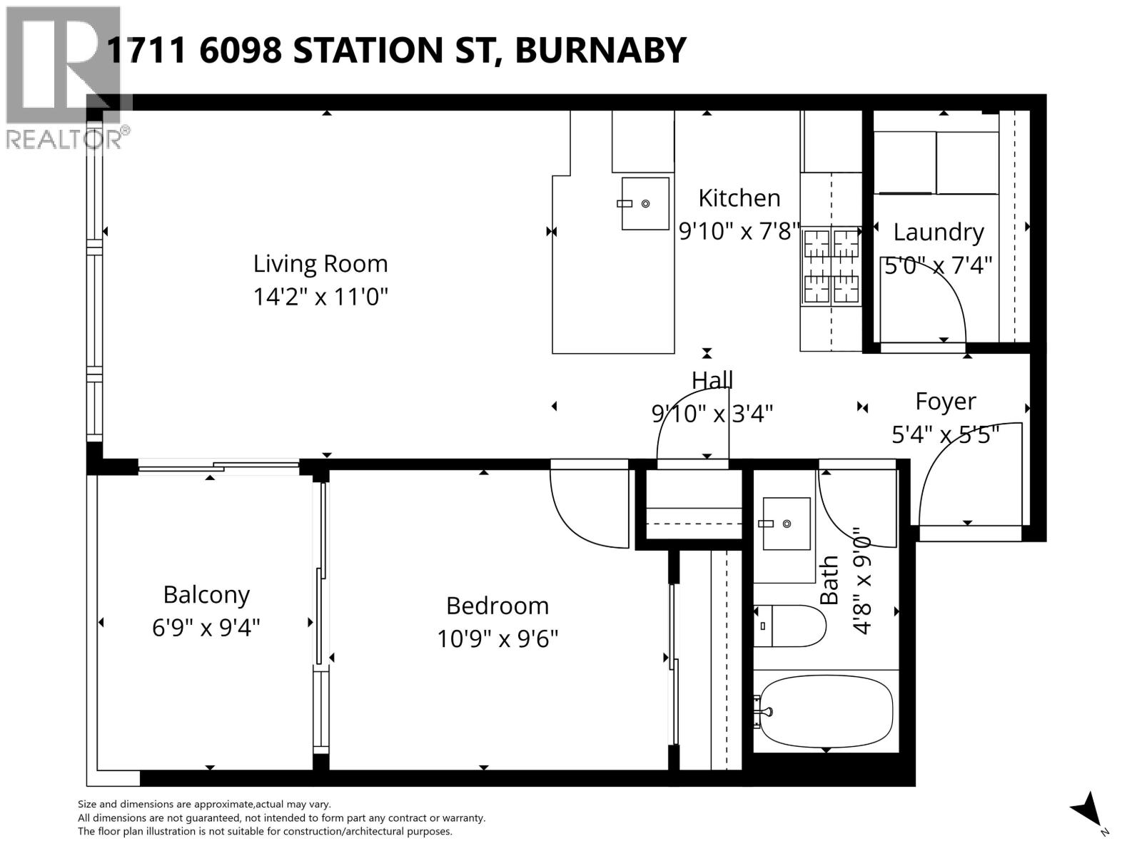 1711 6098 Station Street, Burnaby, British Columbia  V5H 0H4 - Photo 21 - R3060077