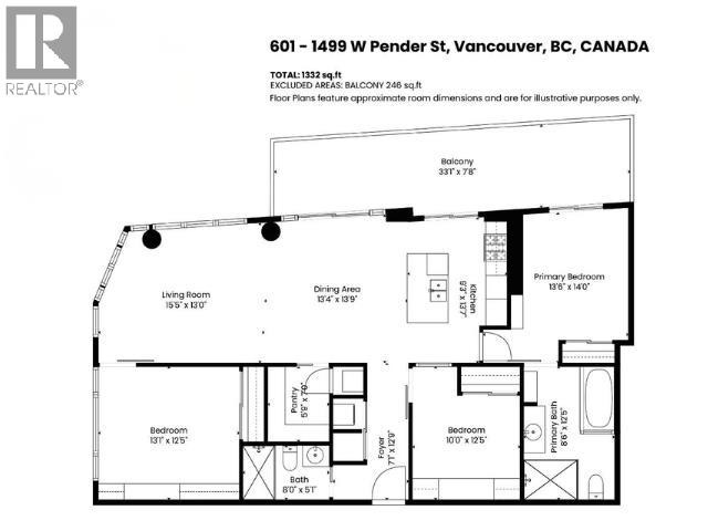 601 1499 W Pender Street, Vancouver, British Columbia  V6G 0A7 - Photo 31 - R3061142