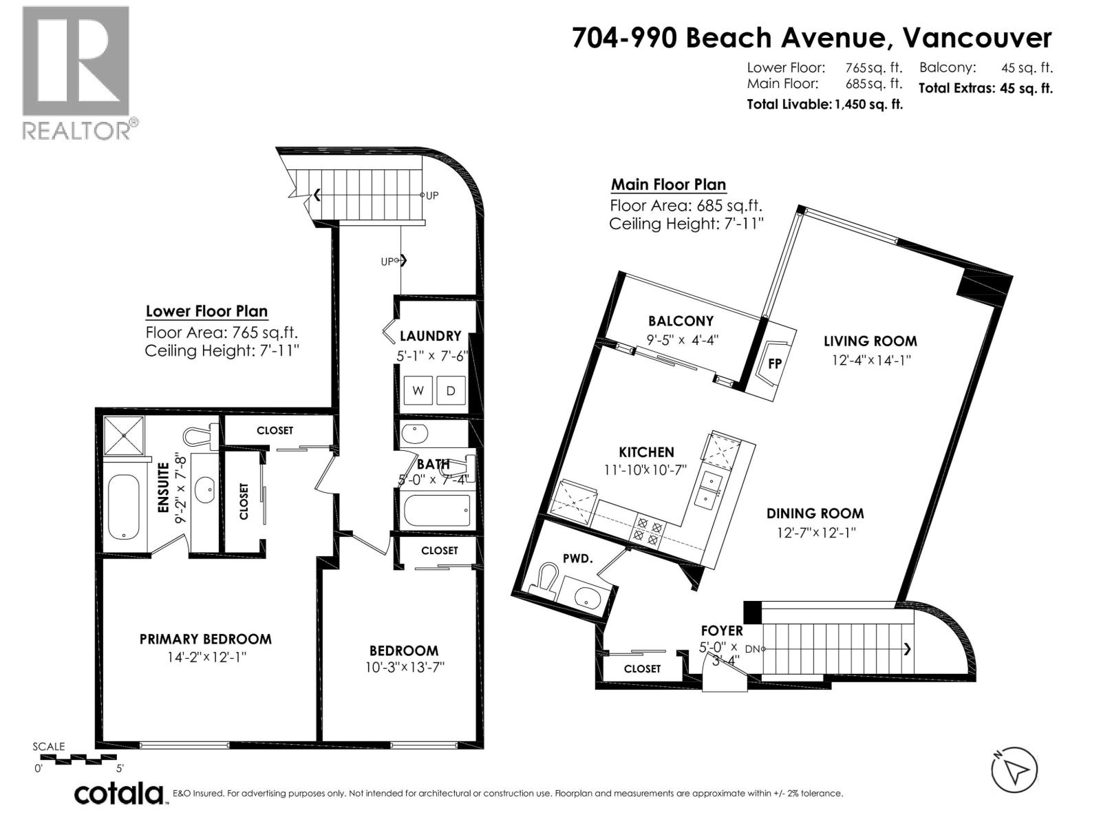 704 990 Beach Avenue, Vancouver, British Columbia  V6Z 2N9 - Photo 36 - R3060771