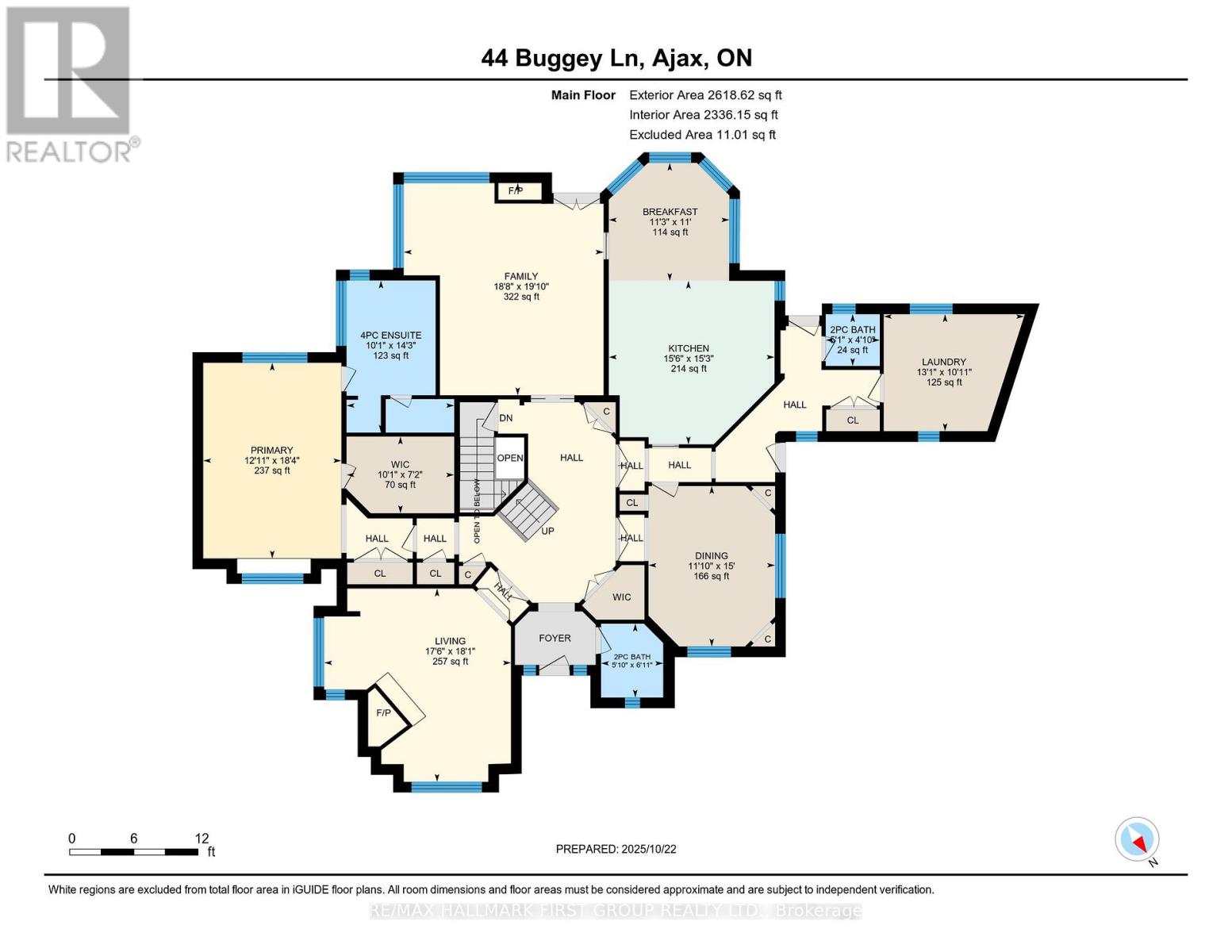 44 Buggey Lane, Ajax, Ontario  L1Z 1X5 - Photo 14 - E12476829