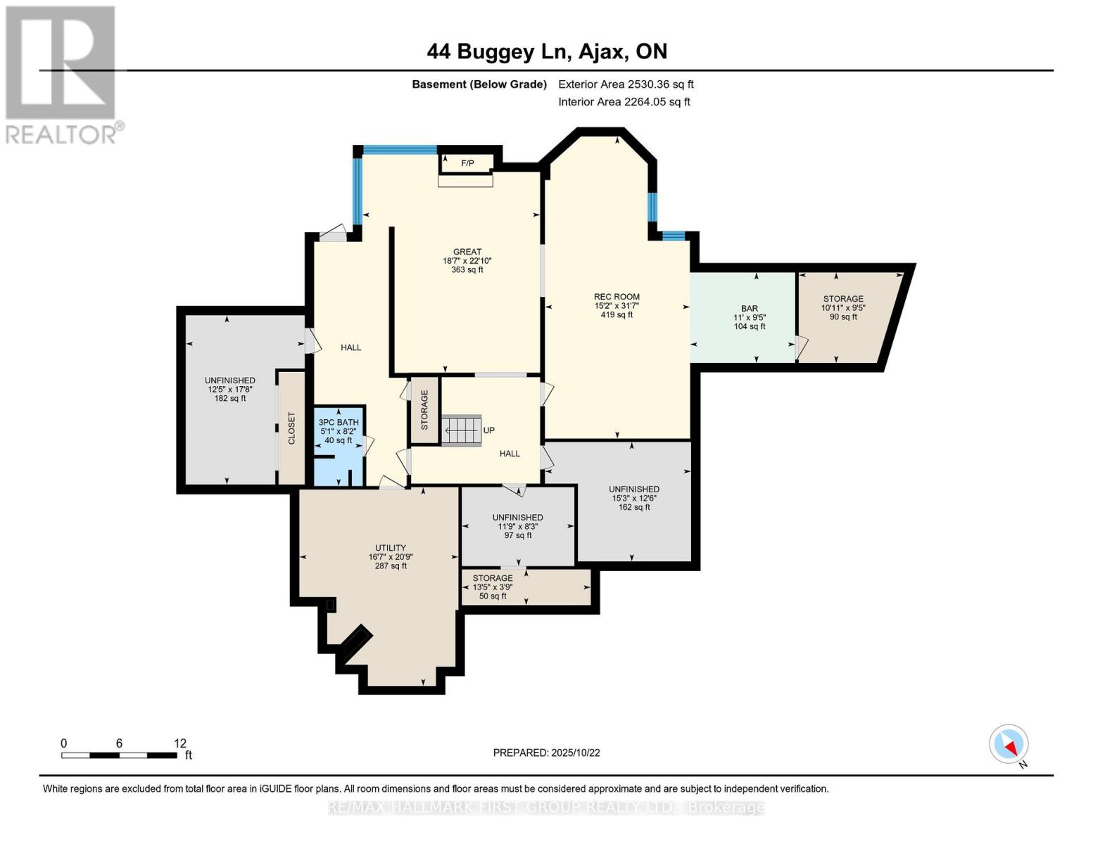 44 Buggey Lane, Ajax, Ontario  L1Z 1X5 - Photo 16 - E12476829