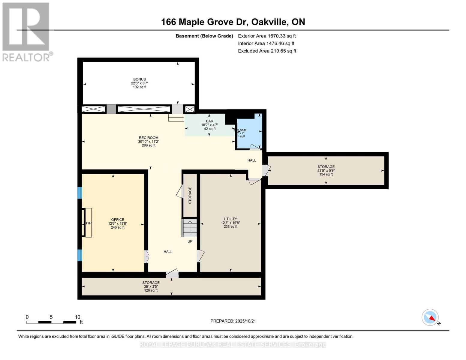 166 Maple Grove Drive, Oakville, Ontario  L6J 4V1 - Photo 47 - W12477350