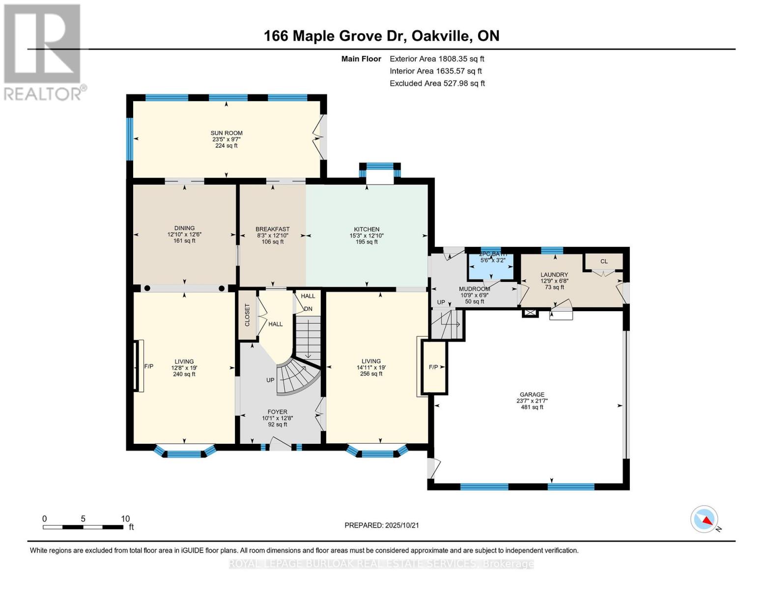 166 Maple Grove Drive, Oakville, Ontario  L6J 4V1 - Photo 45 - W12477350