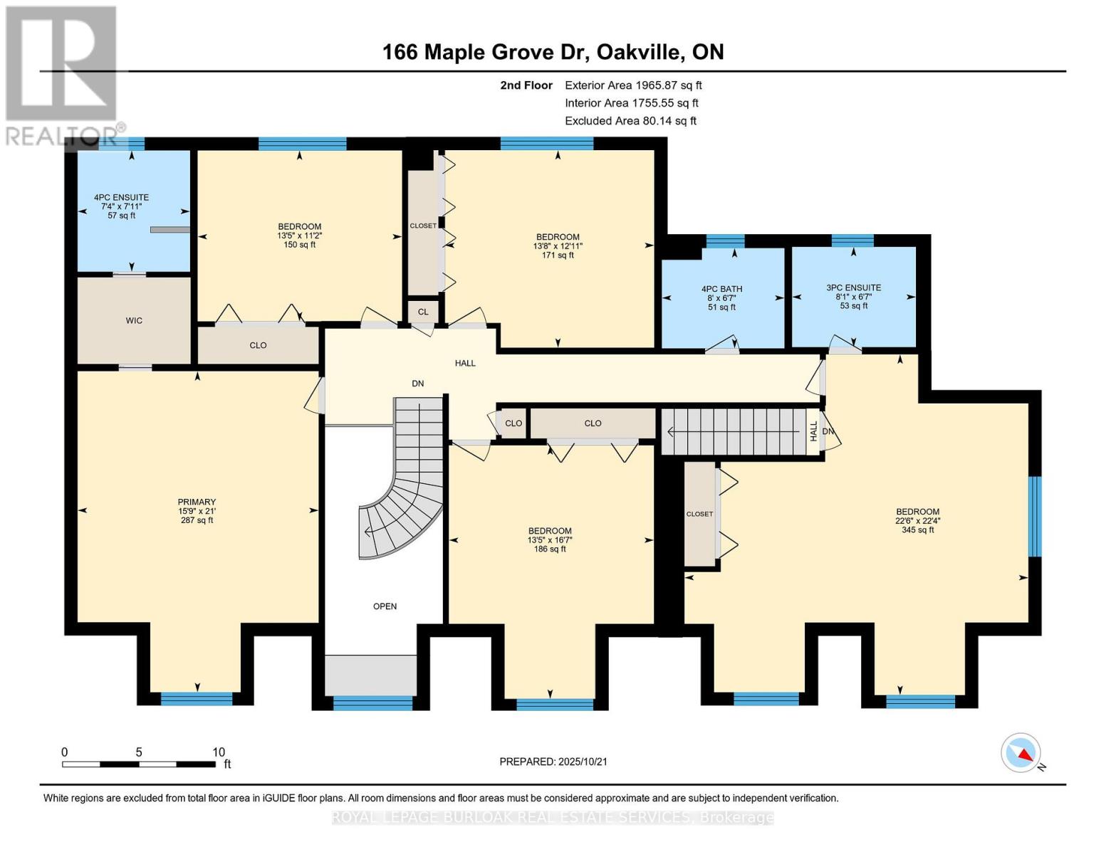 166 Maple Grove Drive, Oakville, Ontario  L6J 4V1 - Photo 46 - W12477350