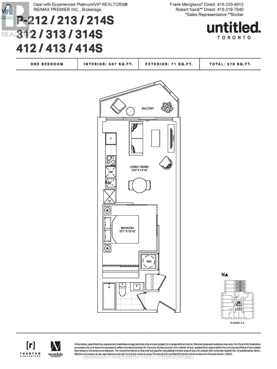 314 - 110 Broadway Avenue, Toronto, Ontario  M4P 1V7 - Photo 41 - C12477452