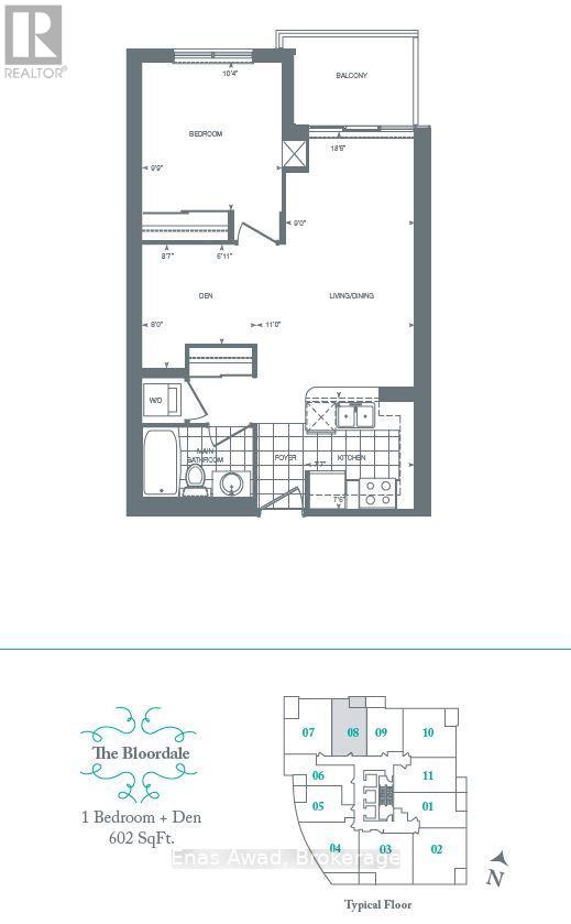 2208 - 215 Sherway Gardens Road, Toronto (Islington-City Centre West), Ontario  M9C 0A4 - Photo 10 - W12478444