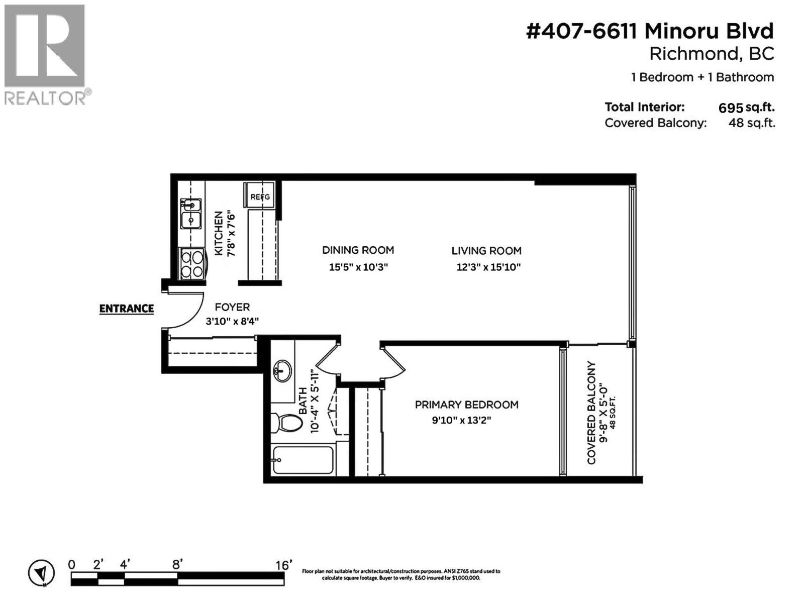 407 6611 Minoru Boulevard, Richmond, British Columbia  V6Y 1Y9 - Photo 18 - R3061434