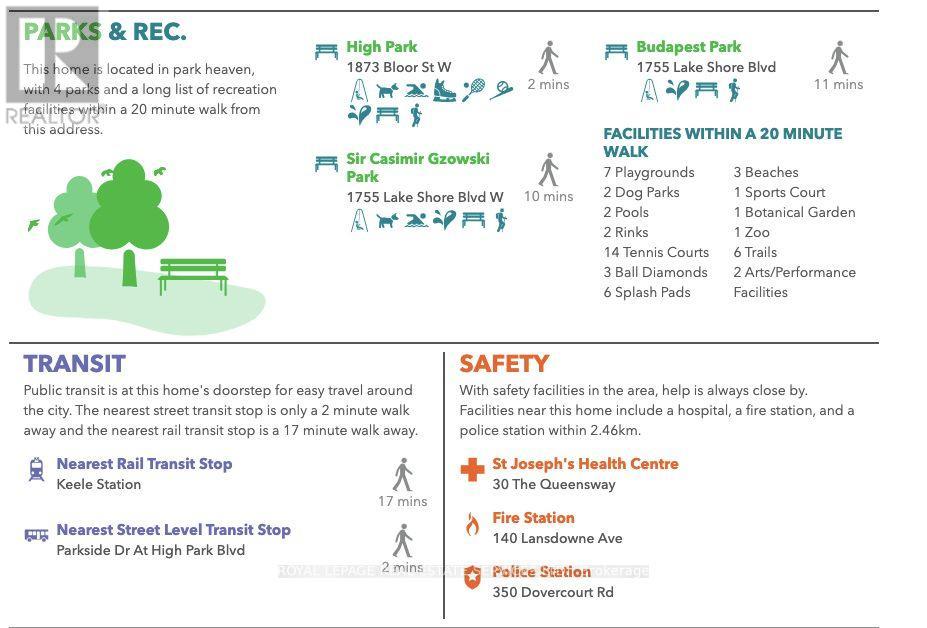 4 - 63 High Park Boulevard, Toronto, Ontario  M6R 1M9 - Photo 25 - W12465135