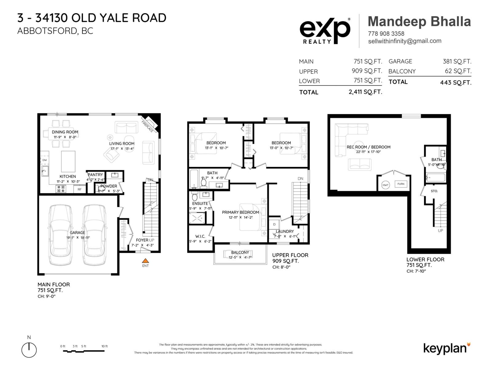 3 34130 Old Yale Road, Abbotsford, British Columbia V2S 0E6 - Photo 32 - R3060651