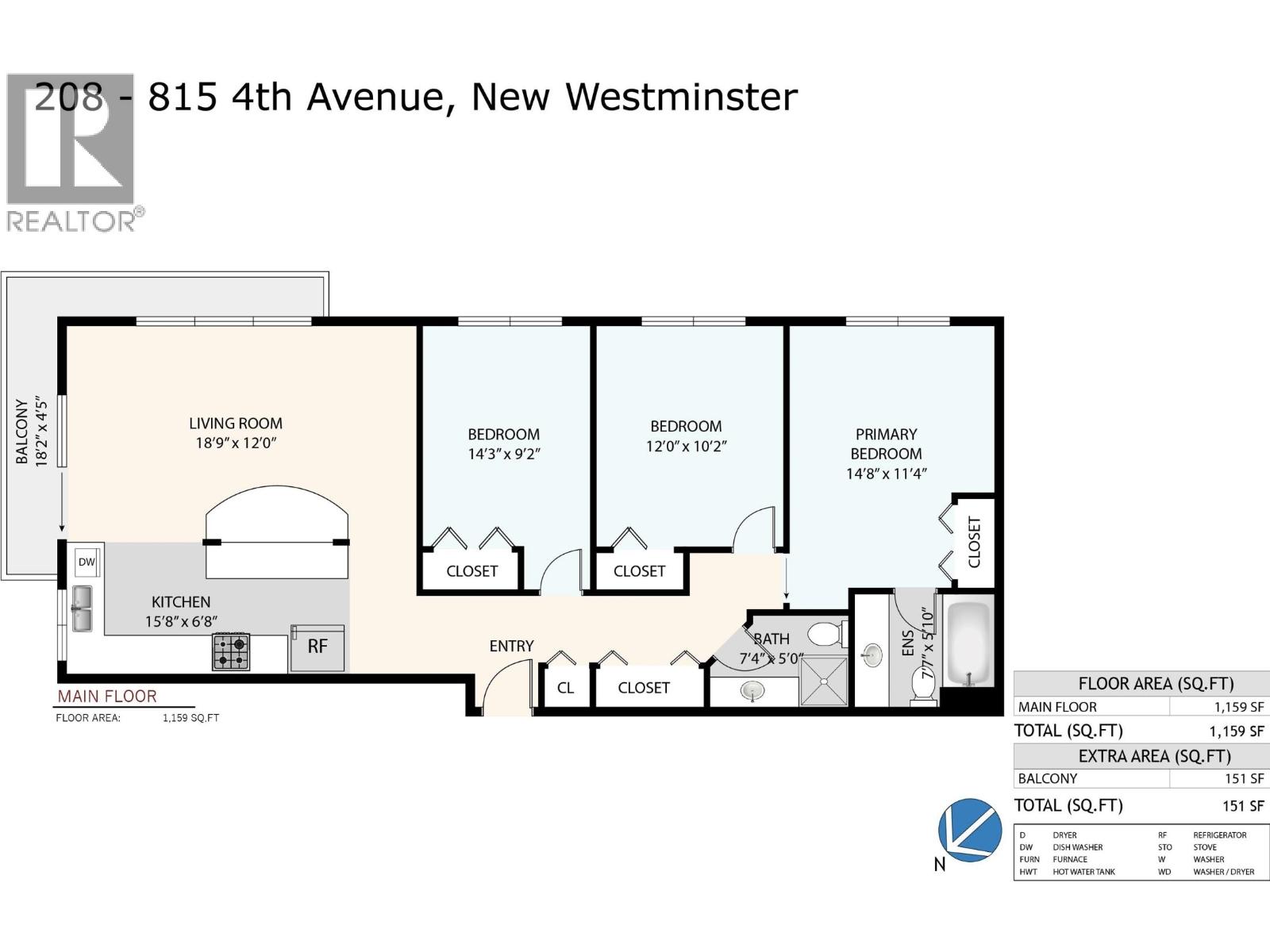 208 815 Fourth Avenue, New Westminster, British Columbia  V3M 1S8 - Photo 9 - R3061593