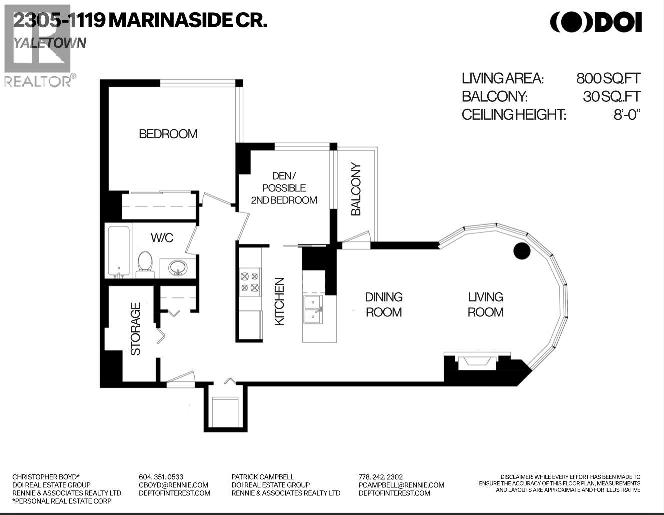 2305 1199 Marinaside Crescent, Vancouver, British Columbia  V6Z 2Y2 - Photo 21 - R3061478