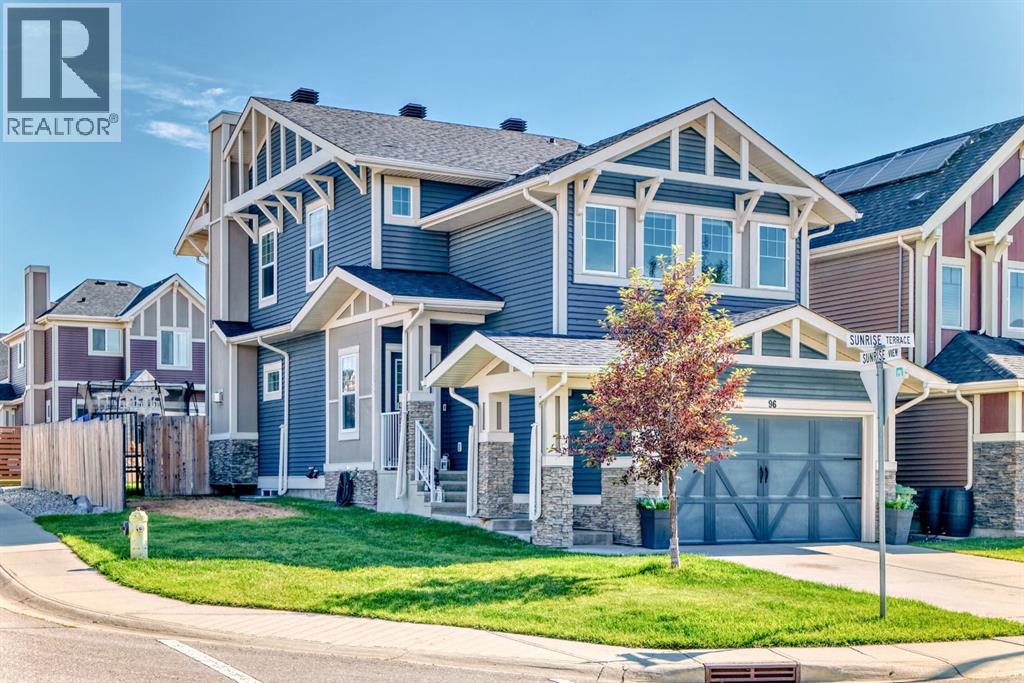 96 Sunrise Terrace, Cochrane, Alberta  T4C 0V3 - Photo 1 - A2236367