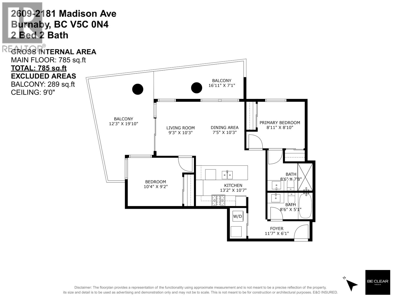 2609 2181 Madison Avenue, Burnaby, British Columbia  V5C 0N4 - Photo 3 - R3061663