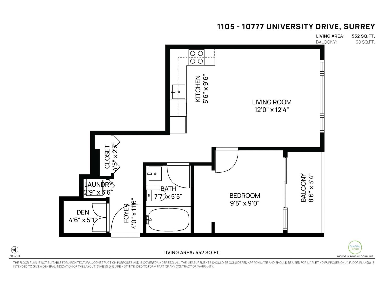 1105 10777 University Drive, Surrey, British Columbia V3T 0E6 - Photo 31 - R3060811