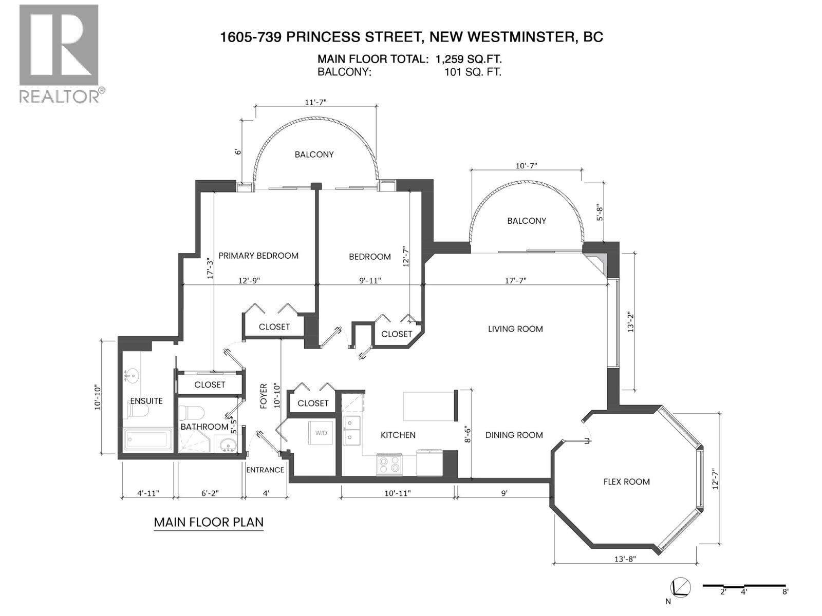 1605 739 Princess Street, New Westminster, British Columbia  V3M 6V6 - Photo 39 - R3059999