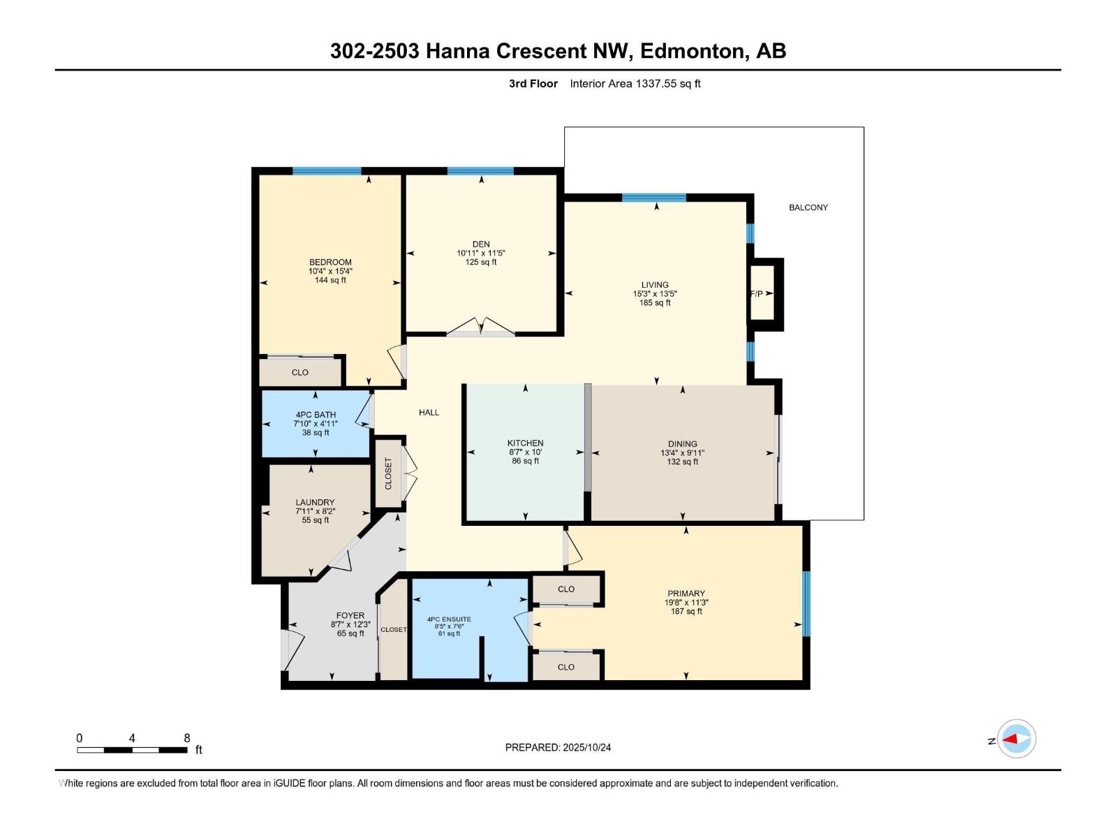 #302 2503 Hanna Cr Nw, Edmonton, Alberta  T6R 0H1 - Photo 56 - E4463486