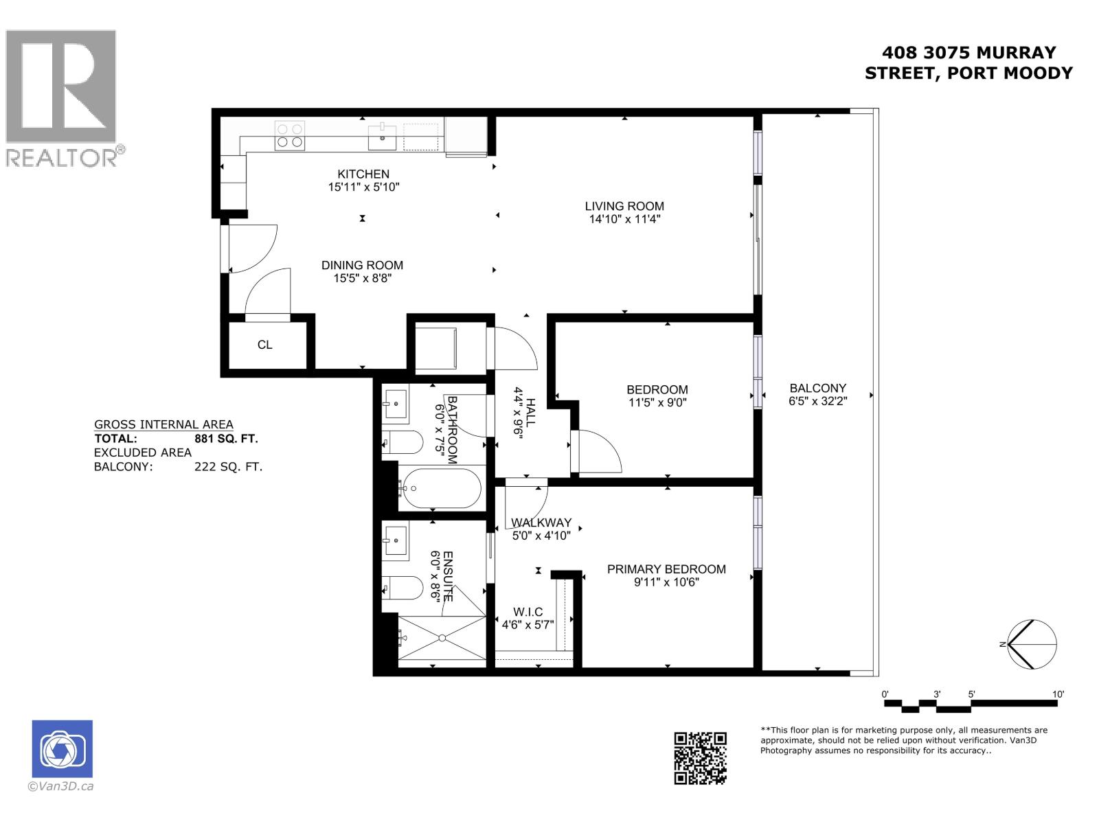 408 3075 Murray Street, Port Moody, British Columbia  V3H 1X3 - Photo 17 - R3061521