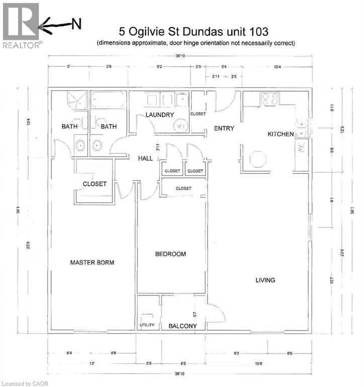 5 Ogilvie Street Unit# 103, Dundas, Ontario  L9H 2S1 - Photo 6 - 40781138