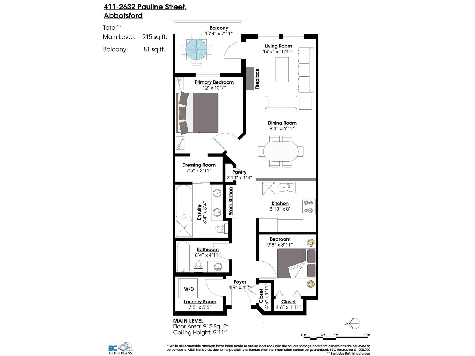 411 2632 Pauline Street, Abbotsford, British Columbia  V2S 0C9 - Photo 40 - R3060823