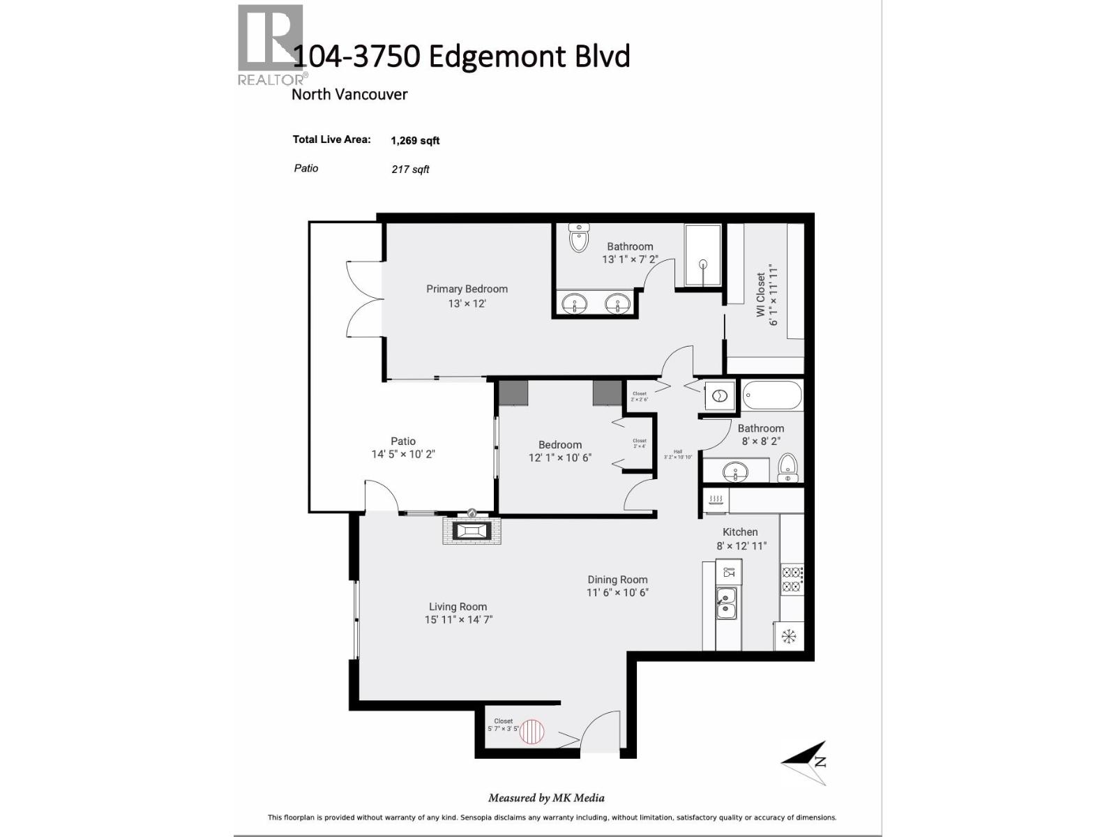 104 3750 Edgemont Boulevard, North Vancouver, British Columbia  V7R 2P8 - Photo 13 - R3060621