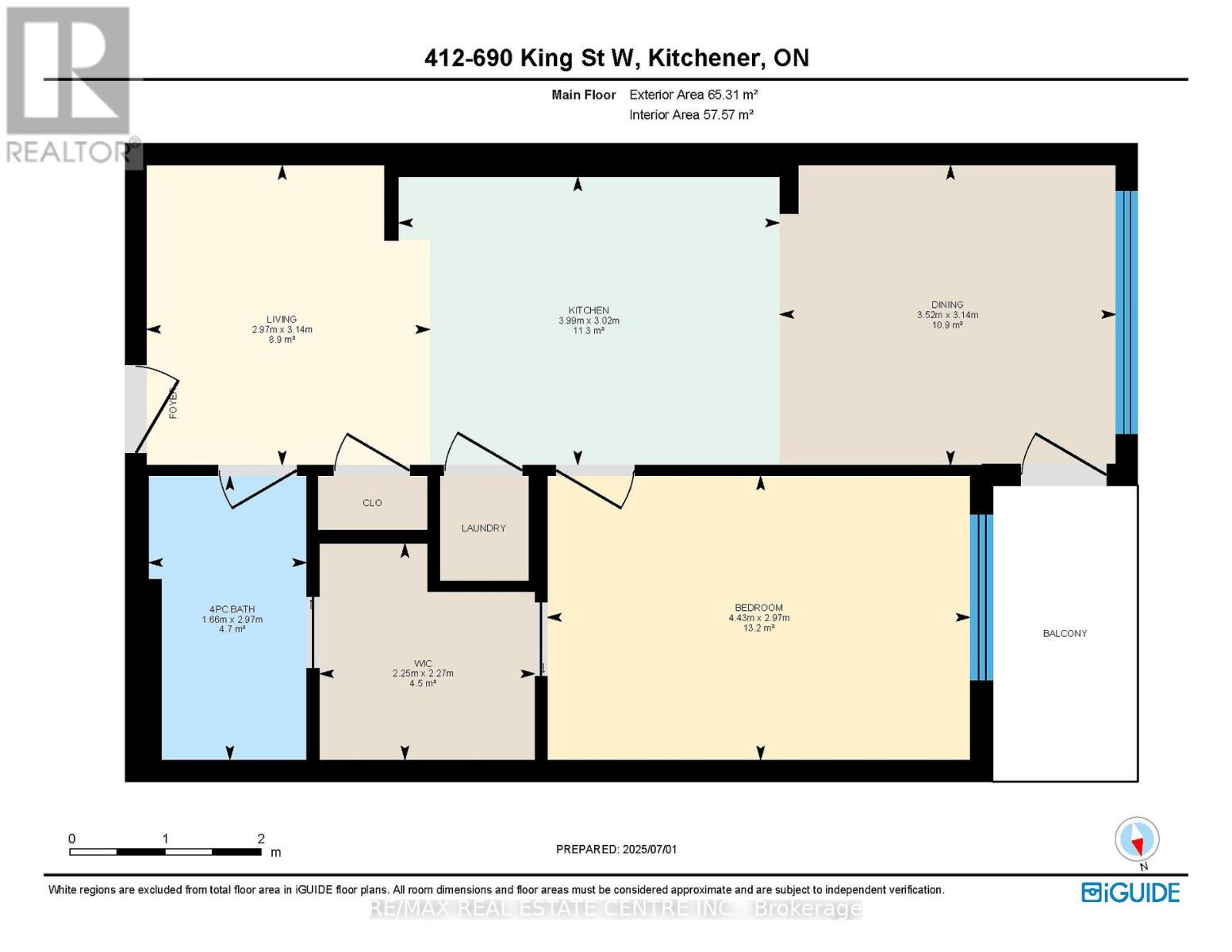 412 - 690 King Street W, Kitchener, Ontario  N2G 0B9 - Photo 7 - X12482863