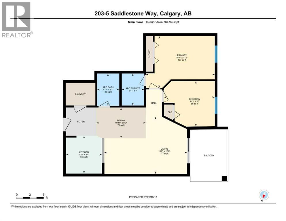 203, 5 Saddlestone Way Ne, Calgary, Alberta  T3J 0S2 - Photo 4 - A2264897