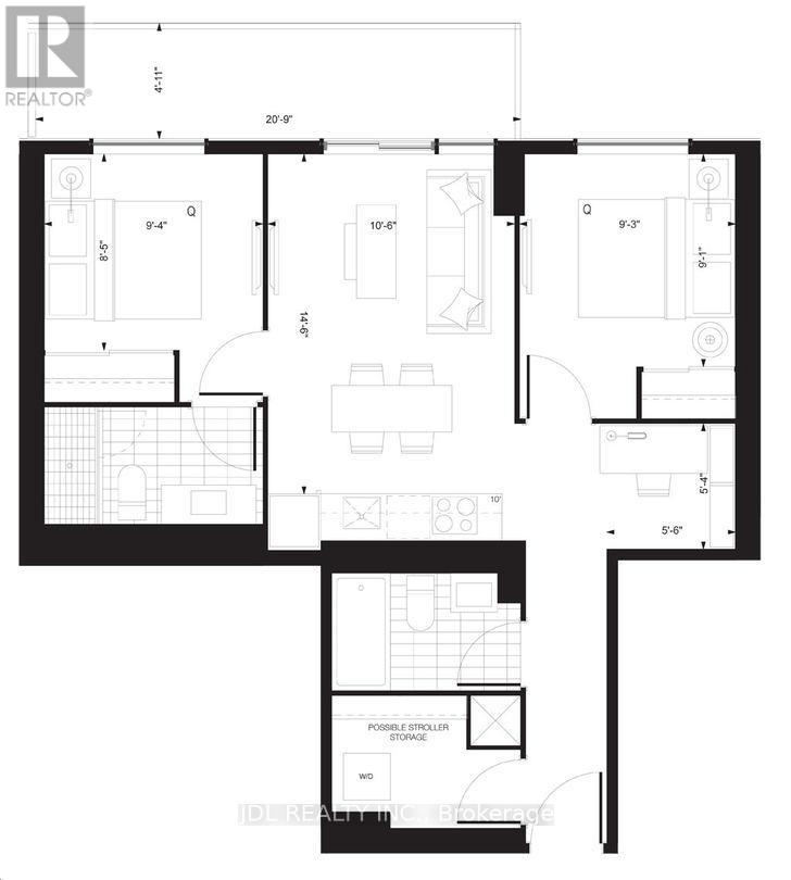 1604 - 39 Roehampton Avenue, Toronto, Ontario  M5R 0C1 - Photo 9 - C12483059