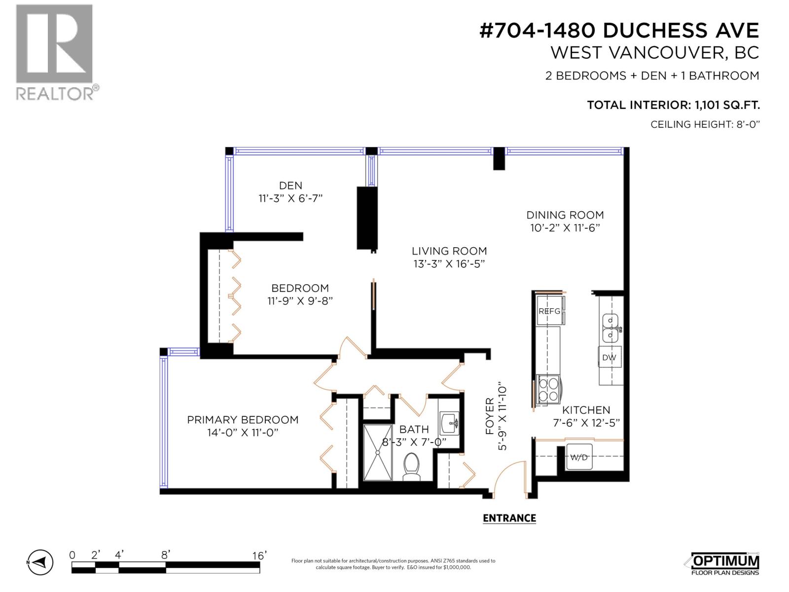 704 1480 Duchess Avenue, West Vancouver, British Columbia  V7T 2W2 - Photo 33 - R3061952