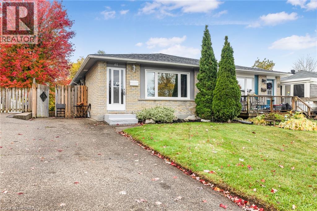 61 Woodlawn Avenue, Brantford, Ontario  N3V 1A6 - Photo 2 - 40757534