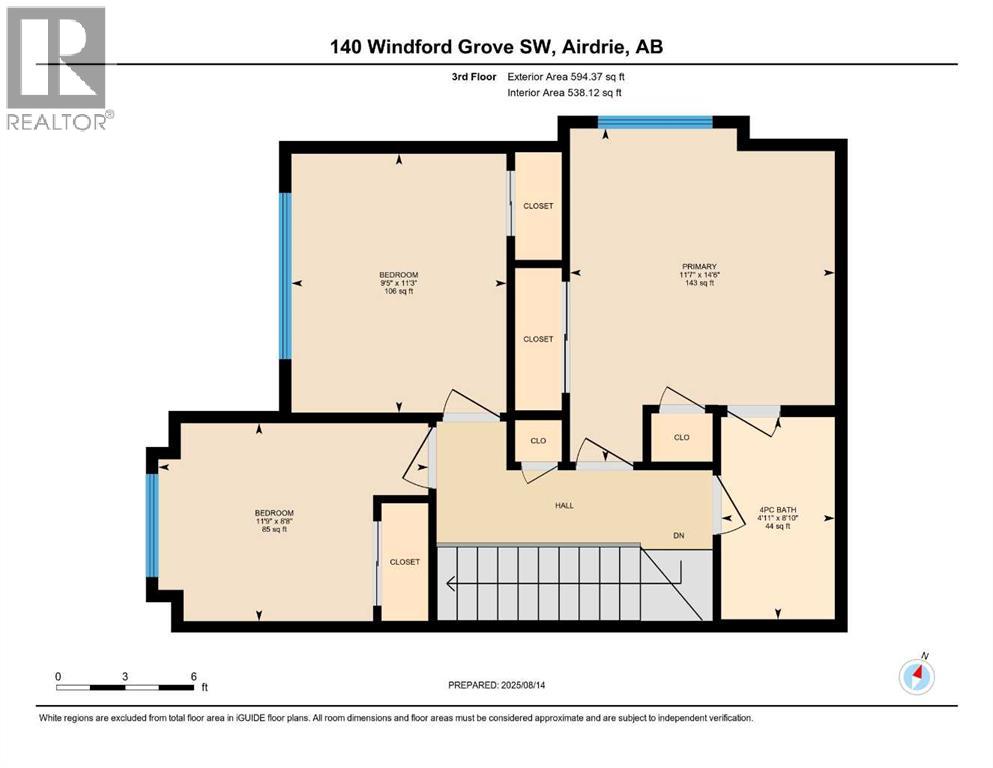 140 Windford Grove Sw, Airdrie, Alberta  T4B 4G4 - Photo 32 - A2239975