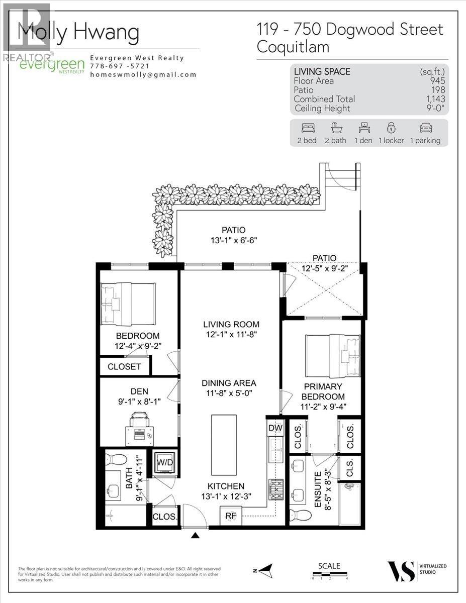 119 750 Dogwood Street, Coquitlam, British Columbia  V3J 0K6 - Photo 4 - R3062067