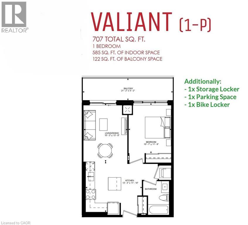55 Duke Street W Unit# 429, Kitchener, Ontario  N2G 1A6 - Photo 2 - 40782499
