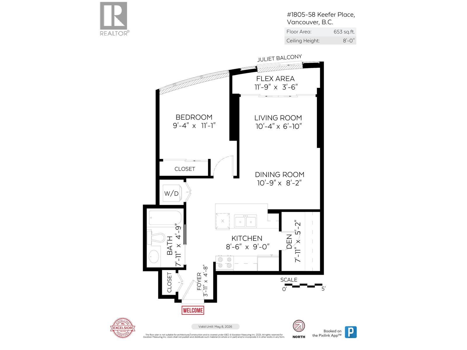 1805 58 Keefer Place, Vancouver, British Columbia  V6B 0B8 - Photo 29 - R3062104