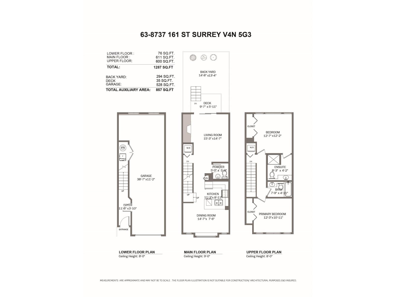 63 8737 161 Street, Surrey, British Columbia  V4N 5G3 - Photo 15 - R3062161