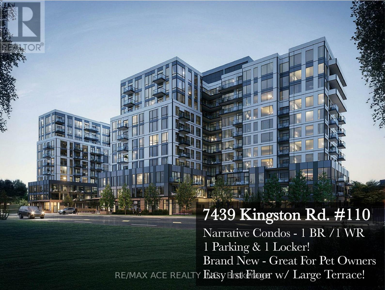 110 - 7439 KINGSTON ROAD, Toronto, Ontario