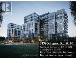 110 - 7439 KINGSTON ROAD, Toronto, Ontario