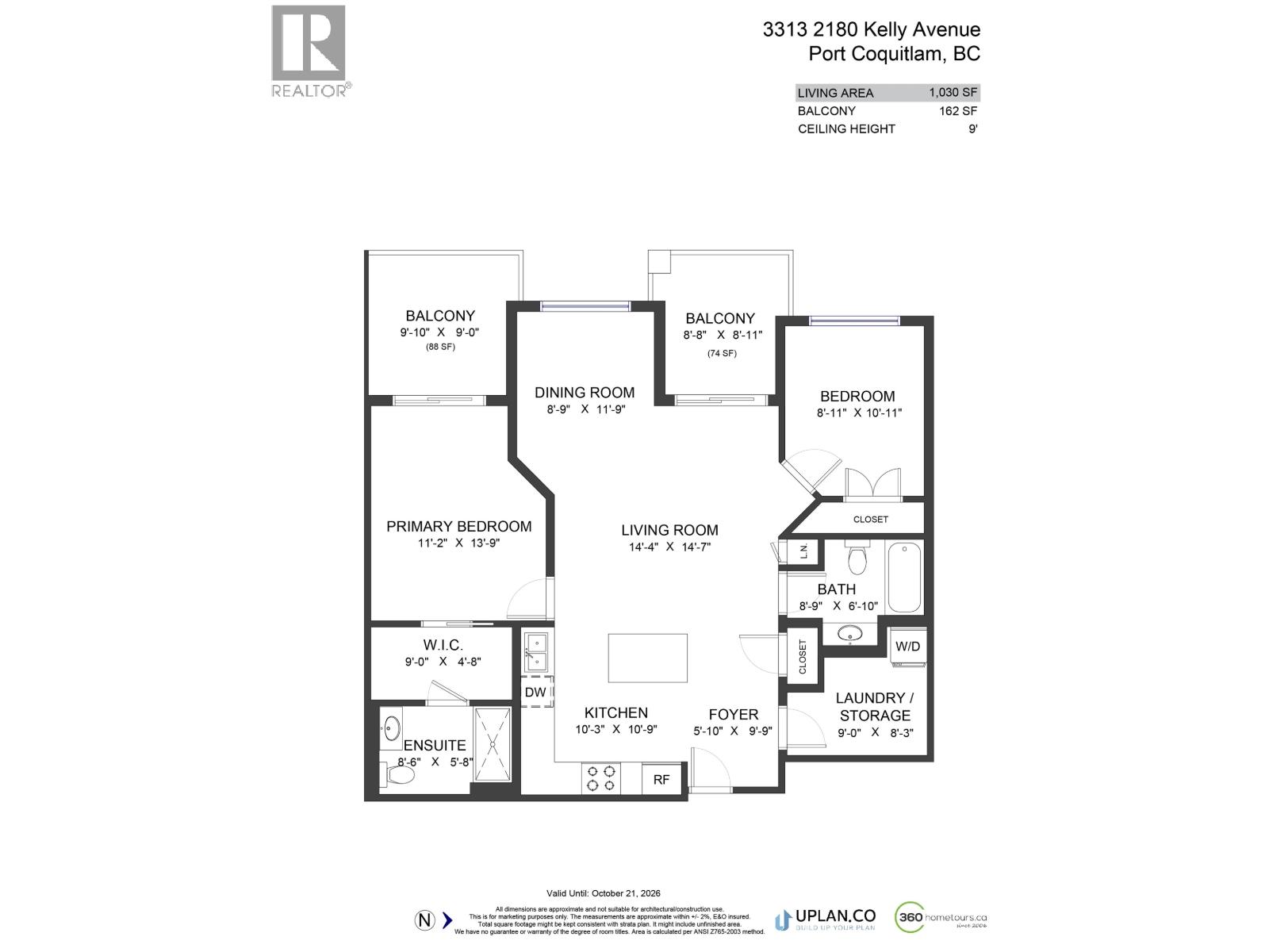 3313 2180 Kelly Avenue, Port Coquitlam, British Columbia  V3C 0S4 - Photo 33 - R3062059