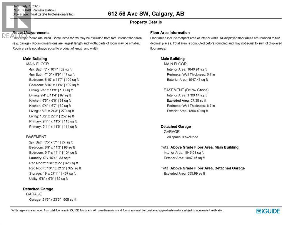 612 56 Avenue Sw, Calgary, Alberta  T2V 0G8 - Photo 50 - A2265566