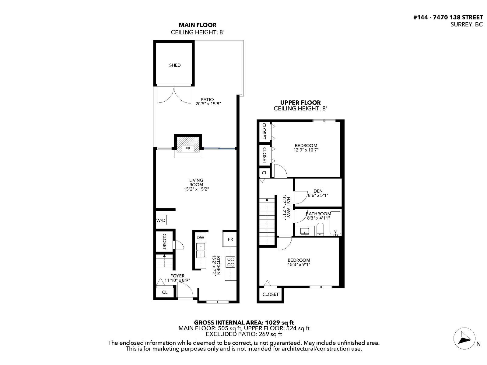 144 7470 138 Street, Surrey, British Columbia  V3W 6G4 - Photo 13 - R3062354