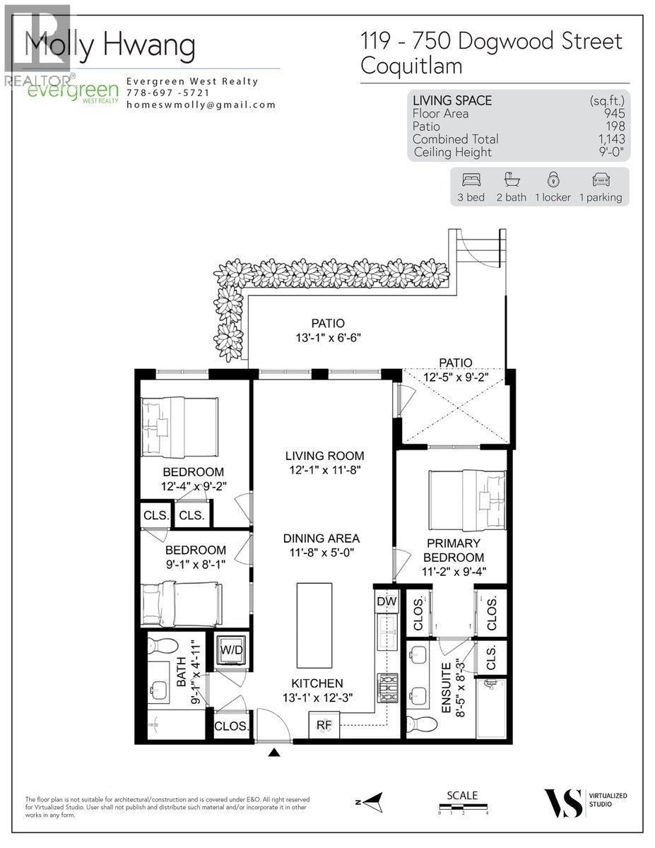 119 750 Dogwood Street, Coquitlam, British Columbia  V3J 0K6 - Photo 4 - R3062067
