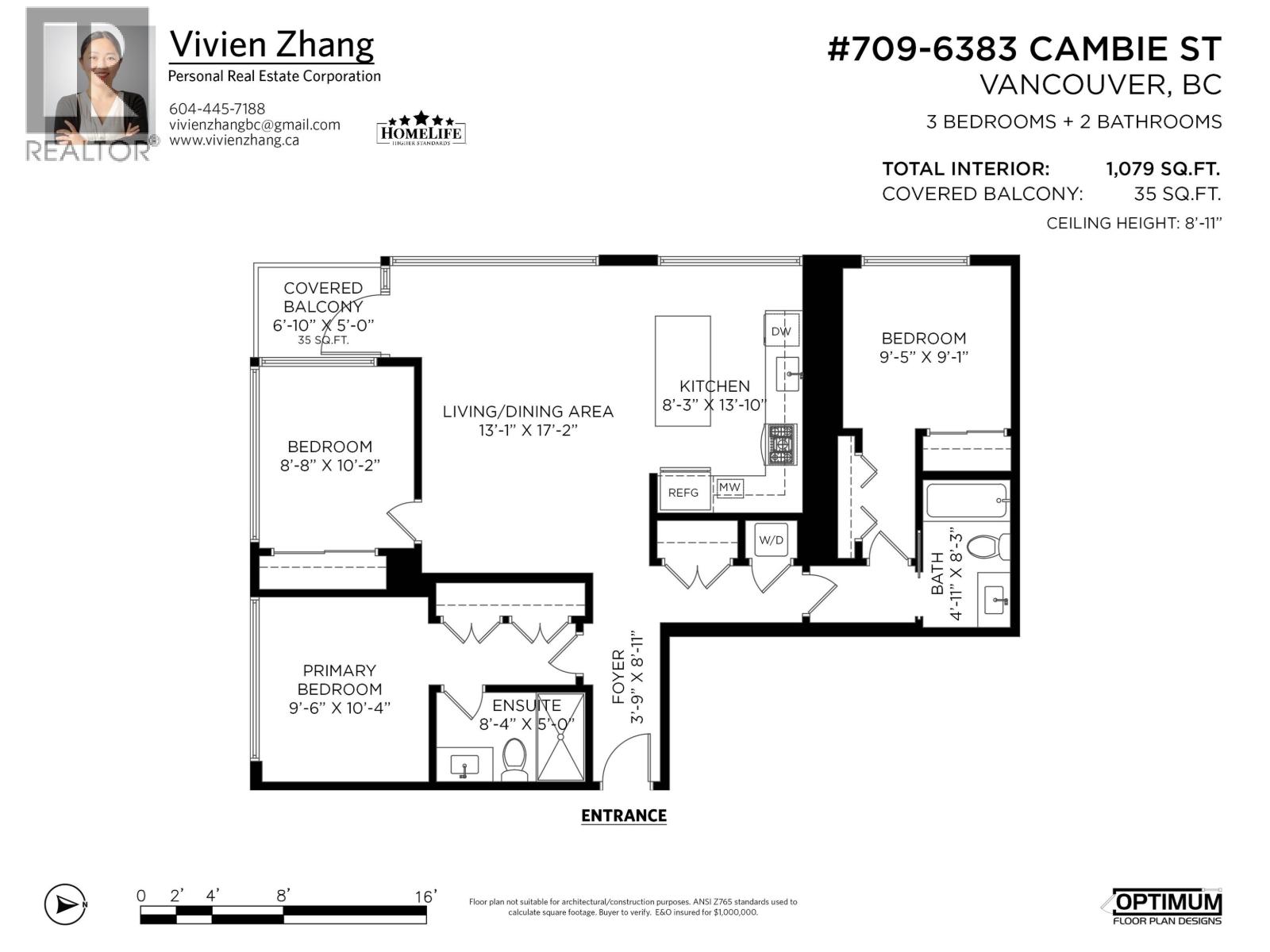 709 6383 Cambie Street, Vancouver, British Columbia  V5Z 3B2 - Photo 27 - R3042677