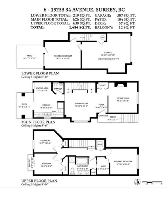 6 15233 34 Avenue, Surrey, British Columbia  V3Z 2T7 - Photo 18 - R3048336