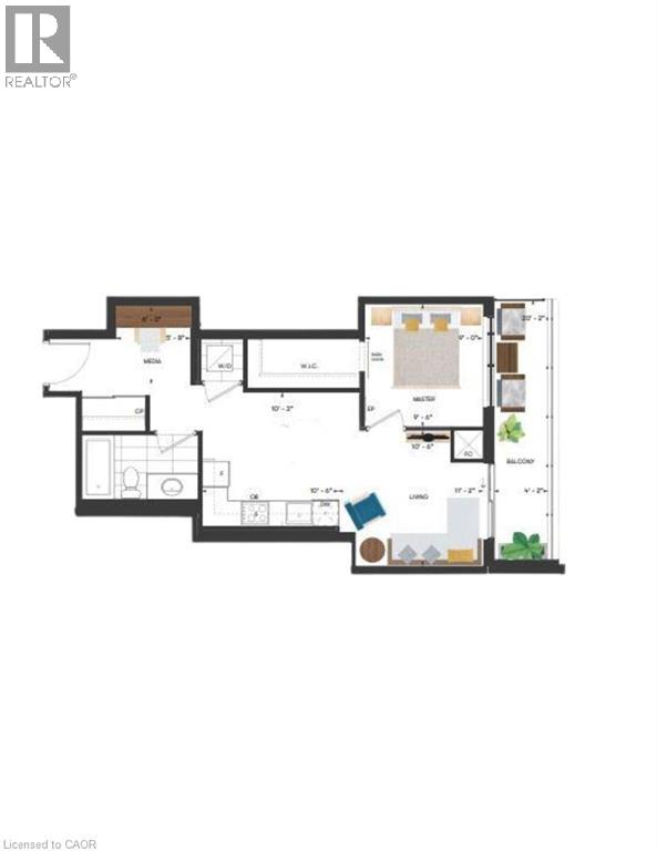 15 Wellington Street S Unit# 904, Kitchener, Ontario  N2G 0E4 - Photo 2 - 40782430