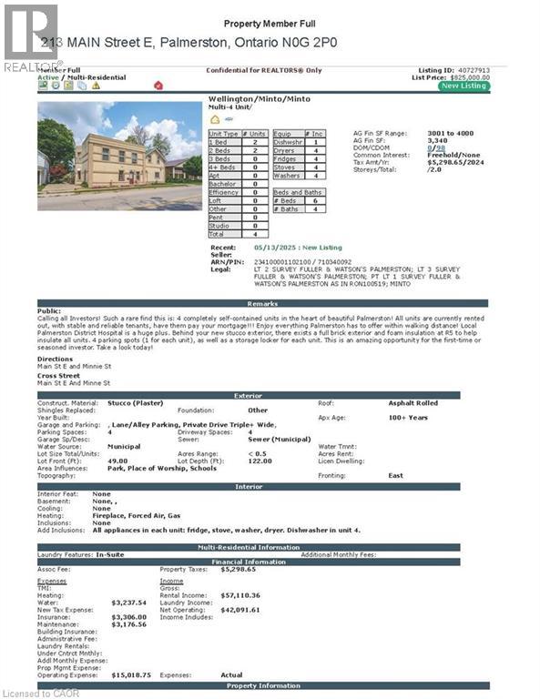 213 Main Street E, Palmerston, Ontario  N0G 2P0 - Photo 3 - 40782307