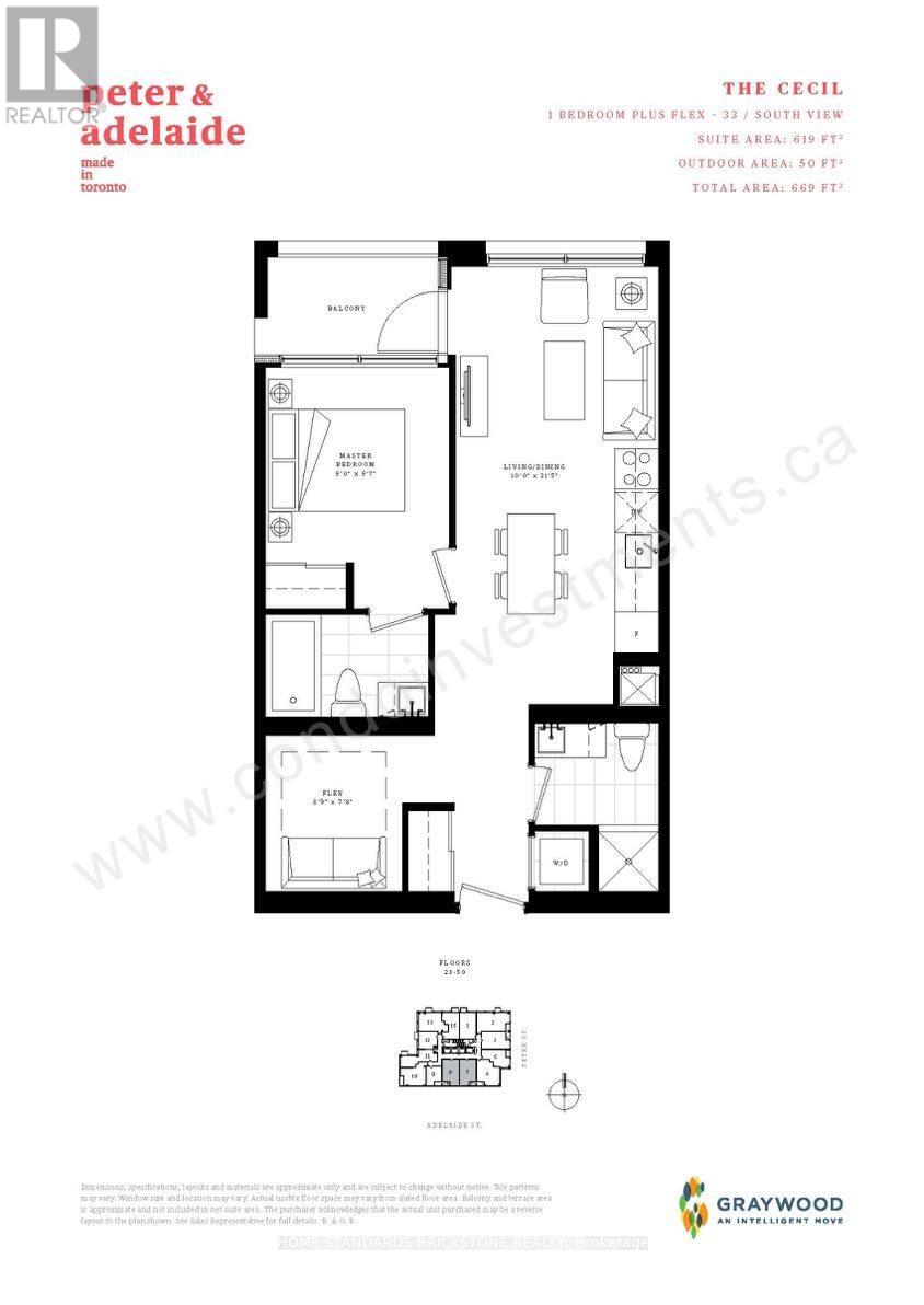 3207 - 108 Peter Street, Toronto, Ontario  M5V 0W2 - Photo 2 - C12485201