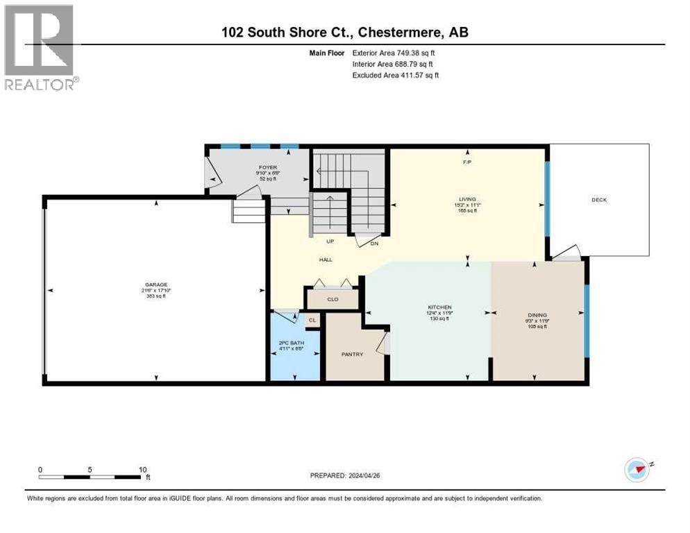 102 South Shore Court, Chestermere, Alberta  T1X 2S2 - Photo 37 - A2221906