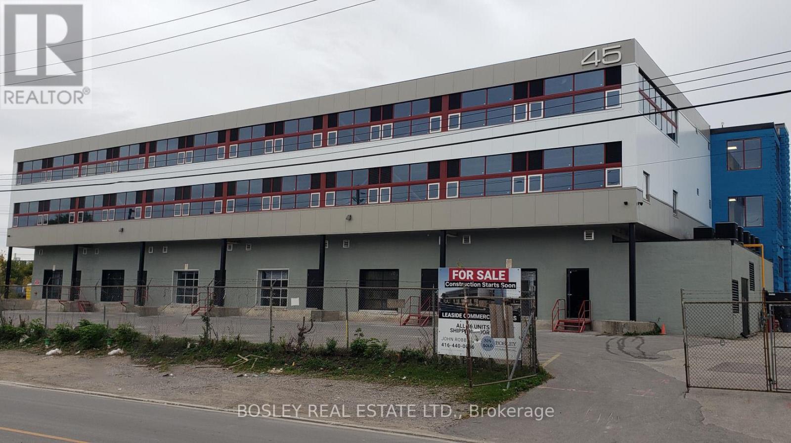 208 - 45 INDUSTRIAL STREET, Toronto, Ontario