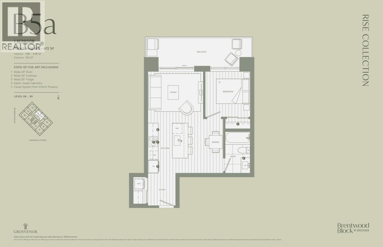 2607 2180 Alpha Avenue, Burnaby, British Columbia  V5C 0K2 - Photo 20 - R3062516