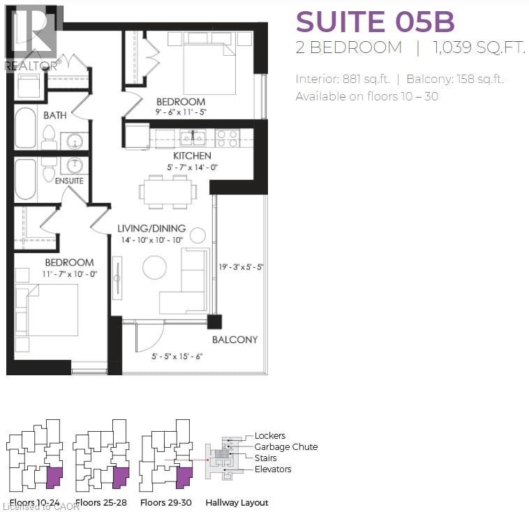 60 Charles Street W Unit# 1105, Kitchener, Ontario  N2G 0C9 - Photo 19 - 40782358