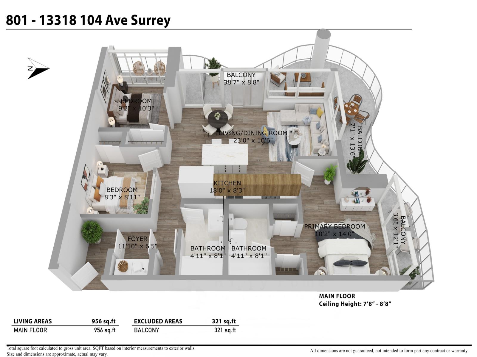 801 13318 104 Avenue, Surrey, British Columbia  V3T 0R2 - Photo 24 - R3062634